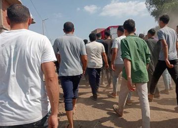 تشييع جثمان شاب لقى مصرعه حرقا على يد صديقه في الشرقية (فيديو)