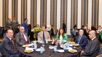 محافظ الإسكندرية والسفيرة الأمريكية يبحثان تعزيز التعاون في النقل البحري