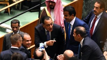 عين على نيويورك.. جهود مصرية لحل الدولتين وسط ابتهاج بالاعتراف الفرنسي بدولة فلسطين صور