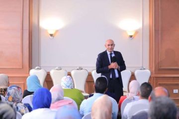 وزير التربية والتعليم يشهد إطلاق أولى تدريبات مادة البرمجة والذكاء الاصطناعي لمعلمي الحاسب الآلي المرحلة الثانوية 