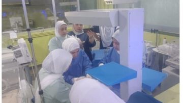 إنقاذ طفلة حديثة الولادة بمستشفى عزبة البرج