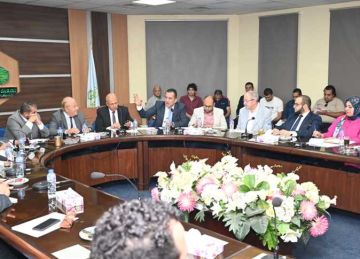 جمعية مستثمري العاشر من رمضان تبحث ضوابط المقنن المائي مع المجتمعات العمرانية
