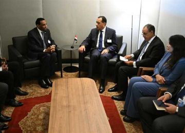 رئيس وزراء مصر يلتقي نظيره السوداني في نيويورك على هامش اجتماعات الأمم المتحدة