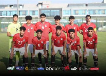 منتخب مصر مواليد 2009 يفوز على السعودية بخماسية وديا