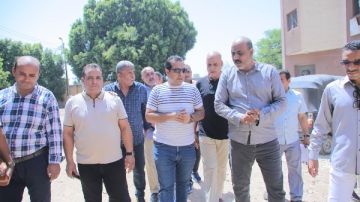 نائب محافظ قنا يتفقد المنشآت الصحية والخدمية والزراعية بـ دشنا