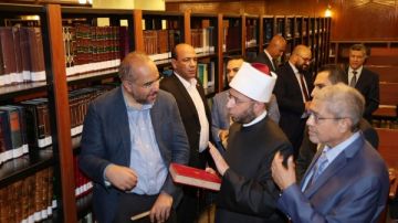 وزير الأوقاف: مكتبة الراوي للعلوم العقلية تساهم في تأسيس خطاب عقلاني منير