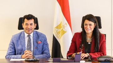 وزيرة التخطيط تبحث مع وزير الرياضة والمنسقة المقيمة للأمم المتحدة في مصر تطورات تنفيذ مبادرة شباب بلد 