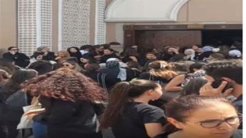 مريم عامر منيب خطيبة الراحل عمرو ستين تتعرض للإغماء وتنهار من البكاء مريم عامر منيب خطيبة الراحل عمرو ستين تتعرض للإغماء وتنهار من البكاء