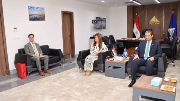 السفيرة الأمريكية لدى القاهرة تزور دمياط لبحث سبل التعاون المشترك