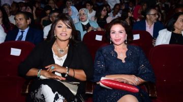 تكريم إلهام شاهين وهالة صدقي وخالد الراجح في افتتاح حفل مهرجان بردية السينمائي تكريم إلهام شاهين وهالة صدقي وخالد الراجح في افتتاح حفل مهرجان بردية السينمائي