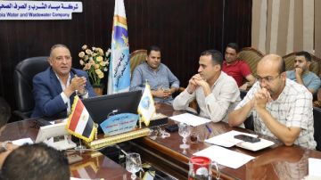رئيس مياه الغربية يوجه بضرورة الالتزام بتنفيذ خطة الصيانة الدورية للمعدات