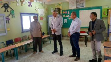 محافظ أسوان يتفقد مدارس مركز دراو ويشدد لاستكمال التجهيزات لاستقبال العام الدراسي الجديد