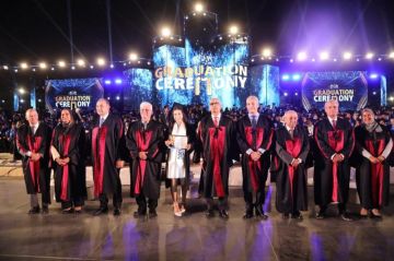 وزيرا التعليم العالي وقطاع الأعمال العام يشهدان حفل تخرج الدفعة (71) بهندسة عين شمس