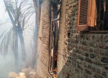 اخماد حريقين اندلعا بمنزلين بكوم أمبو وإدفو بدون وقوع إصابات في أسوان