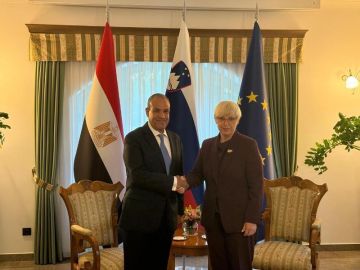 وزير الخارجية يدعو رئيسة سلوفينيا لحضور افتتاح المتحف المصري صور وزير الخارجية يدعو رئيسة سلوفينيا لحضور افتتاح المتحف المصري صور