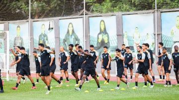 البنك الأهلي يختتم استعداداته لمواجهة وادى دجلة فى الدورى