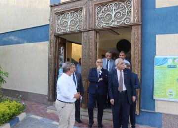 محافظ القليوبية يتفقد مدرسة إيجيبت جولد لتصميم وصناعة الحلي بالعبور