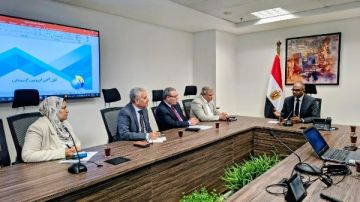 نائب وزير الإسكان يتابع موقف منظومة الصرف الصحي بمدينة دهب