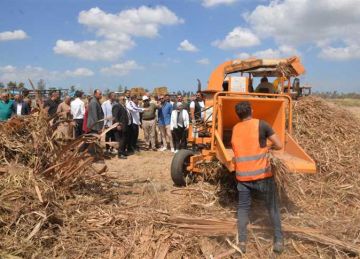 احتفالا بعيد الفلاح.. بدء التشغيل التجريبي لمصنع تدوير المخلفات الزراعية بقلابشو في الدقهلية