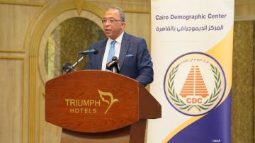 رئيس التخطيط القومي يشارك في الجلسة الافتتاحية للمؤتمر العلمي السنوي للمركز الديموجرافي