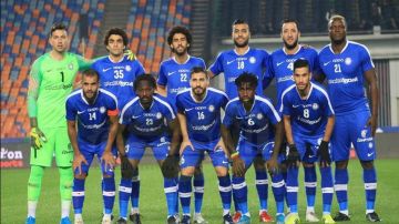 سموحة يتقدم على حرس الحدود بهدف نظيف في الشوط الأول سموحة يتقدم على حرس الحدود بهدف نظيف في الشوط الأول