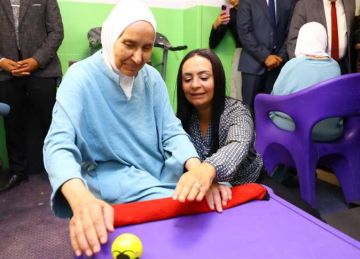 لرعاية كبار السن ومرضى ألزهايمر.. وزيرة التضامن تفتتح تطوير دور أبي وأمي بالباقيات الصالحات