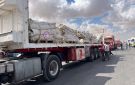 الهلال الأحمر يطلق القافلة الـ 42.. 3400 طن مساعدات إلى غزة - eg