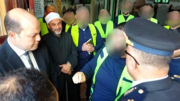 النيابة العامة تجري تفتيشا لمركز إصلاح وتأهيل جمصة (١)