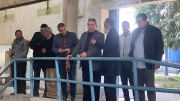 نائب رئيس الشركة القابضة يتفقد محطة مياه الكريمات ويتابع جاهزية المحطات