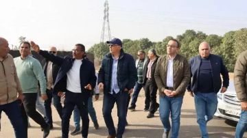 نائب محافظ الإسماعيلية ووزير الري يتفقدان المنظومة المائية بالإقليم نائب محافظ الإسماعيلية ووزير الري يتفقدان المنظومة المائية بالإقليم