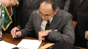 هاني سري الدين يتقدم بأوراق ترشحة لرئاسة الوفد 2026.. صور