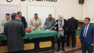 وكيل تعليم بني سويف تستقبل لجنة اختيار رؤساء اللجان والمراقبين الأوائل للثانوية العامة