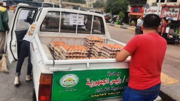 الزراعة: طرح كميات كبيرة من البيض والسلع بأسعار مخفضة بالمنافذ الزراعة: طرح كميات كبيرة من البيض والسلع بأسعار مخفضة بالمنافذ