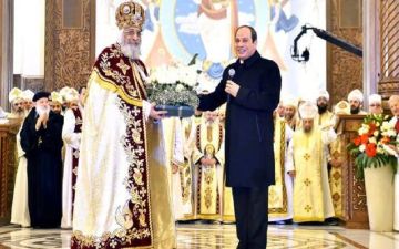  اوعوا تقلقوا ومصر بخير .. السيسي يوجه رسائل طمأنة ووحدة للمصريين