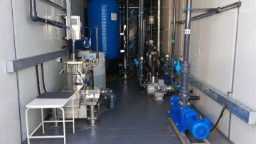 بدء التشغيل التجريبي لمشروع تحلية المياه في العراق