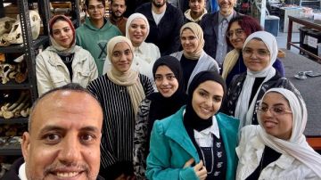 جامعة المنصورة: مركز الحفريات الفقارية يحقق طفرة علمية غير مسبوقة