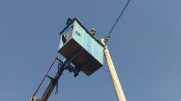 حملات صيانة موسعة لإنارة مداخل القرى في مركزى قوص وأبوتشت بقنا