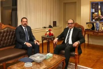 وزير قطاع الأعمال العام يستقبل رئيس جهاز مستقبل مصر