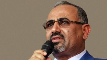 التحالف العربي باليمن: الزبيدي هرب إلى مكان غير معلوم دون إبلاغ المجلس الانتقالي الجنوبي