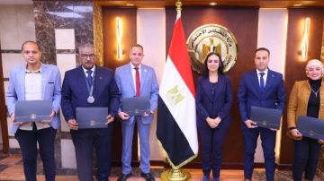 وزيرة التضامن الاجتماعي تكرم الفائزين بجوائز مصر للتميز الحكومي