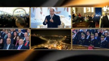 أحمد موسى يعلق على زيارة الرئيس السيسي لكاتدرائية ميلاد المسيح: الشعب بيحبه