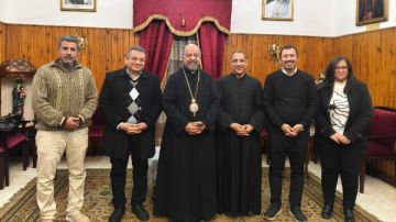 البطريرك إبراهيم إسحق يستقبل المجلس الإقليمي لجنود مريم ويتعرف على خطة العمل