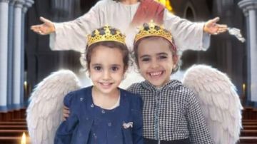 حريق الزرايب يلتهم البراءة رحيل يوستينا وإستير يشعل الحزن في قلوب الجميع.. أول صور لجنازتهما