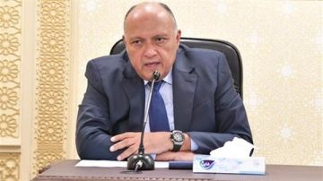 عاجل سامح شكري: الولايات المتحدة يمكنها لعب دور الوسيط والحكم في ملف سد النهضة