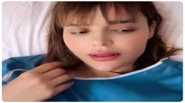 أول ظهور للفنانة هبة السيسي بعد إجراء عملية جراحية