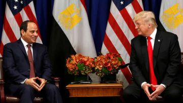 ترامب يشكر الرئيس السيسي على جهوده لوقف إطلاق النار في غزة ترامب يشكر الرئيس السيسي على جهوده لوقف إطلاق النار في غزة