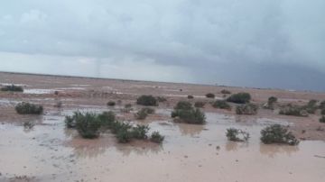 تقلبات جوية تضرب مطروح في نوة الفيضة الكبرى .. صور