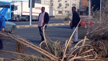 رئيس مدينة سفاجا يتابع ميدانيا أعمال النظافة والتجميل بعدد من المناطق الحيوية