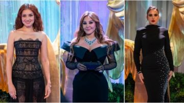 فساتين النجمات بالأسود تخطف القلوب في Joy Awards.. أناقة بلا منافس فساتين النجمات بالأسود تخطف القلوب في Joy Awards.. أناقة بلا منافس