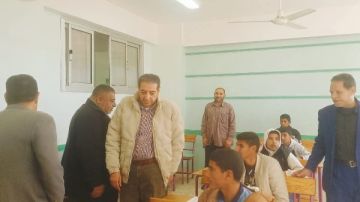 مدير تعليم جنوب سيناء يتابع امتحانات النقل بأبو رديس ويشدد على الانضباط الكامل داخل اللجان مدير تعليم جنوب سيناء يتابع امتحانات النقل بأبو رديس ويشدد على الانضباط الكامل داخل اللجان